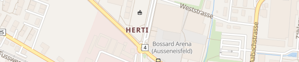 Karte Bossard Arena Zug