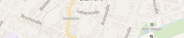 Karte Rathaus Staffort Stutensee