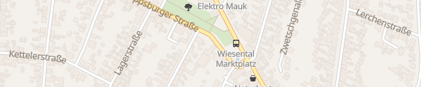 Karte Philippsburger Straße Waghäusel