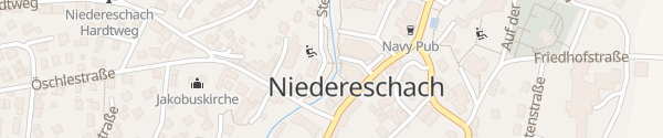 Karte Rathaus Niedereschach