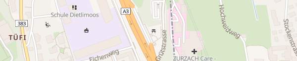 Karte Rastplatz Aspholz Adliswil