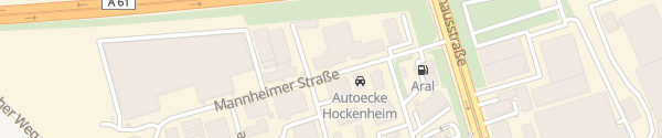Karte Autohaus Krauth Hockenheim