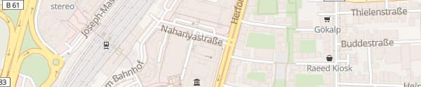 Karte Parkhaus Stadthalle Bielefeld