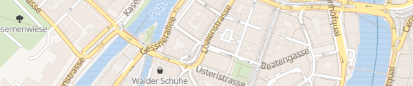 Karte Globus City Zürich