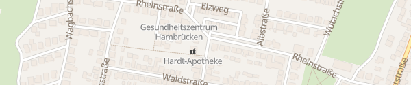Karte Kriegsstraße Hambrücken