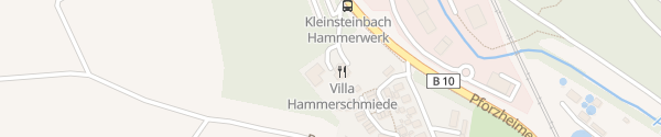 Karte Villa Hammerschmiede Pfinztal