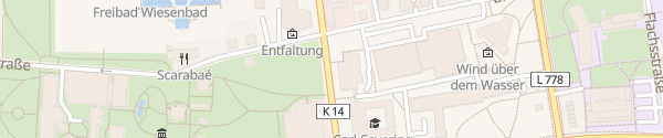 Karte Carl-Severing-Berufskolleg Bielefeld