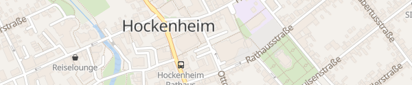 Karte Rathaus Hockenheim
