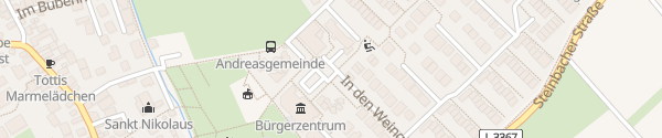 Karte Montgeronplatz / Bürgerzentrum Niederhöchstadt Eschborn