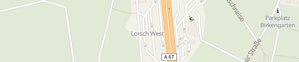 Karte Lorsch West Lorsch