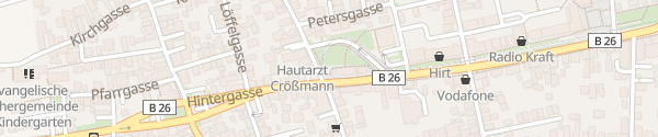 Karte Platz Bar-le-Duc Griesheim