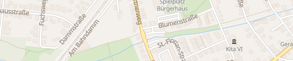 Karte Blumenstraße Mörfelden-Walldorf