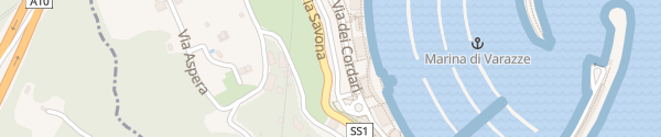 Karte Supercharger Marina di Varazze Varazze