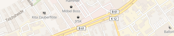 Karte SB Möbel Boss Bielefeld