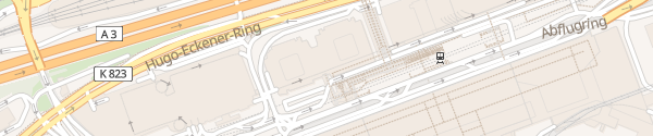 Karte Parkhaus Fraport Frankfurt am Main