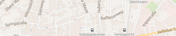 Karte Volksbank-Center Brilon