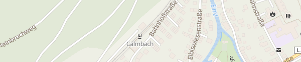 Karte Bahnhof Bad Wildbad-Calmbach
