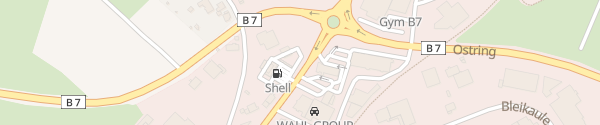 Karte Shell Tankstelle Brilon