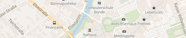 Karte Rathaus Bünde