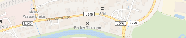 Karte BMW Autohaus Becker-Tiemann Bünde