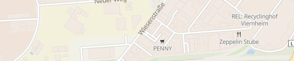 Karte Penny Wiesenstraße Viernheim