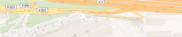 Karte P9 Terminal 2 Flughafen Frankfurt am Main