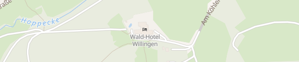 Karte Wald Hotel Willingen Willingen (Upland)