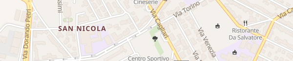 Karte Via Gennargentu Oristano