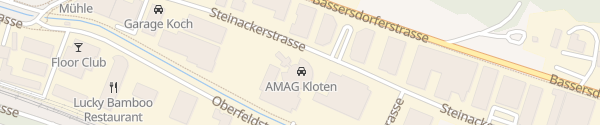 Karte AMAG Kloten