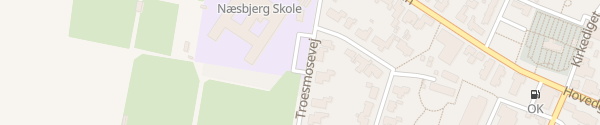 Karte Næsbjerg Skole Næsbjerg