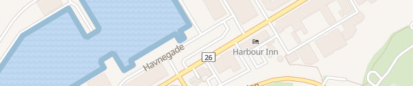 Karte Havn Hanstholm
