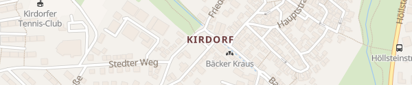 Karte Parkplatz Ortskern Kirdorf Bad Homburg vor der Höhe