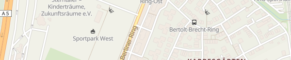 Karte Berliner Ring Bensheim