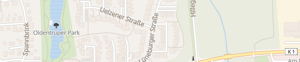 Karte Lüneburger Straße Bielefeld