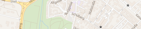 Karte Parkhaus Schlossgarage Bad Homburg vor der Höhe