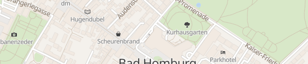 Karte Kurhausgarage Bad Homburg vor der Höhe