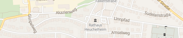 Karte Gemeindeverwaltung Heuchelheim