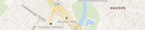 Karte Esso Tankstelle Ludwig-Landmann-Straße Frankfurt am Main