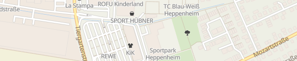 Karte Sportpark Heppenheim