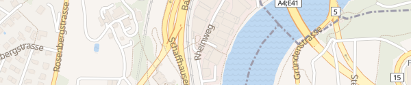Karte SCOPE Parkgarage Neuhausen am Rheinfall