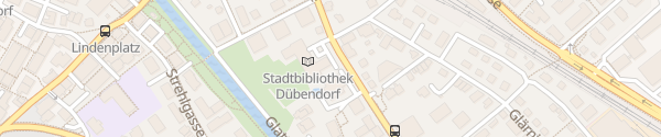Karte Stadtbibliothek Dübendorf