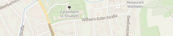 Karte Tagespflege Caritasheim Bensheim