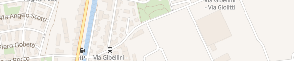 Karte Via Giovanni Gibellini Novara