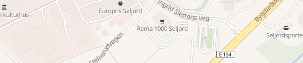 Karte Rema 1000 Seljord