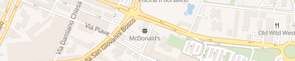 Karte Eni / McDonald's Via Marengo Alessandria