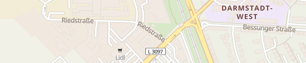 Karte Riedstraße Darmstadt