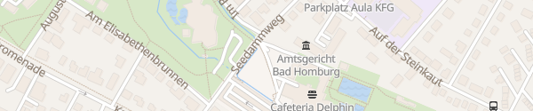 Karte Seedammbad Bad Homburg vor der Höhe