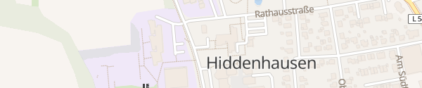 Karte Gemeindeverwaltung Hiddenhausen