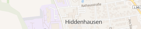 Karte Gemeindeverwaltung Hiddenhausen