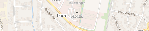 Karte ALDI Süd Bad Schönborn